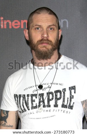LAS VEGAS - APR 21:  Tom Hardy at the Warner Brothers 2015 Presentation at Cinemacon at the Caesars Palace on April 21, 2015 in Las Vegas, CA