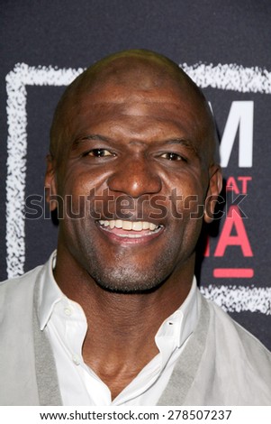 LOS ANGELES - MAY 7:  Terry Crews at the An Evening With Brooklyn Nine Nine at the Bing Theater at LACMA on May 7, 2015 in Los Angeles, CA