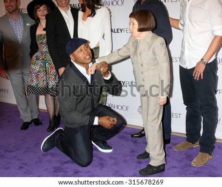 LOS ANGELES - SEP 11:  LL COOL J, Linda Hunt, NCIS LA Cast at the PaleyFest 2015 Fall TV Preview - NCIS: Los Angeles at the Paley Center For Media on September 11, 2015 in Beverly Hills, CA