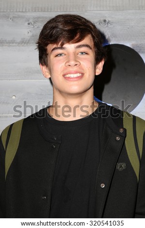 LOS ANGELES - SEP 24:  Hayes Grier at the VIP Sneak Peek Of go90 Social Entertainment Platform at the Wallis Annenberg Center for the Performing Arts on September 24, 2015 in Los Angeles, CA