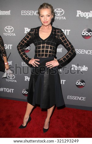 LOS ANGELES - SEP 26:  Portia de Rossi at the TGIT 2015 Premiere Event Red Carpet at the Gracias Madre on September 26, 2015 in Los Angeles, CA