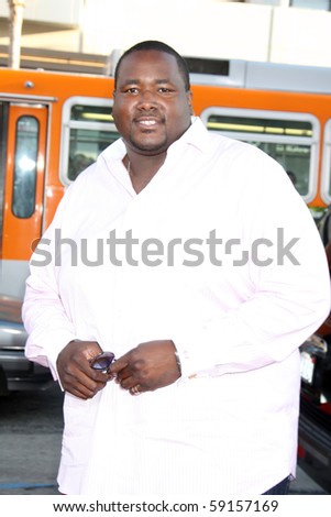 LOS ANGELES - AUG 12:  Quinton Aaron arrives at the \