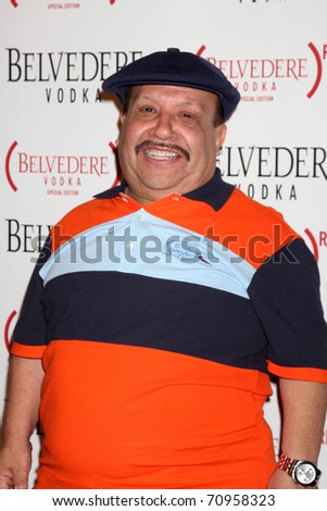 LOS ANGELES - FEB 10:  Chuy arrives at the Belvedere RED Special Edition Bottle Launch at Avalon on February 10, 2011 in Los Angeles, CA