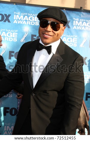 LOS ANGELES -  MARCH 4: LL Cool J arriving at the 42nd NAACP Image Awards at Shrine Auditorium on March 4, 2011 in Los Angeles, CA