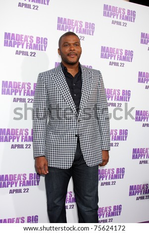 LOS ANGELES - APR 19:  Tyler Perry arrives at the \
