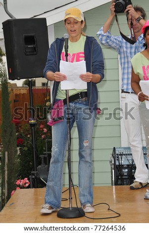 LOS ANGELES - MAY 14:  Arianne Zucker at the Habitat for Humanity Women\'s Empowerment Build at Carl Street on May 14, 2011 in Pacoima, CA