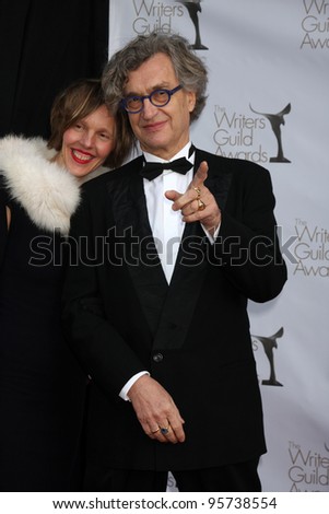 LOS ANGELES - FEB 19:  Wim Wenders arrives at the 2012 Writers Guild Awards at the Hollywood Palladium on February 19, 2012 in Los Angeles, CA.
