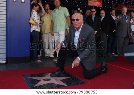 LOS ANGELES - APR 5:  Adam West at the Adam West Hollywood Walk of Fame Star Ceremony at Hollywood Blvd. on April 5, 2012 in Los Angeles, CA