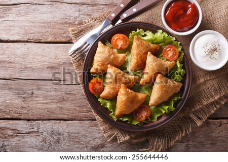 Similar – Image, Stock Photo Delicious vegetarian dish with assorted vegetables and mushrooms