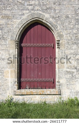 Ch?teau de Roquetaillade, Mazeres, Gironde, Aquitaine, France. Door Photo stock © 