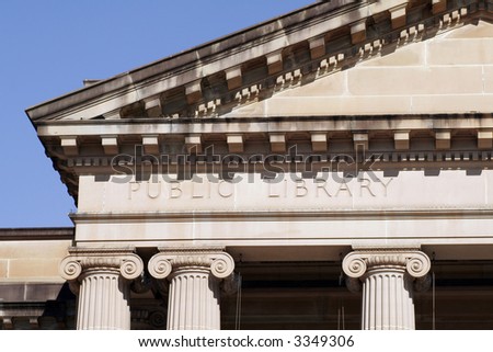 Classical Columns And Roof Architecture, , Pillars, Building