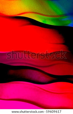 Abstract color background of backlit color glass.