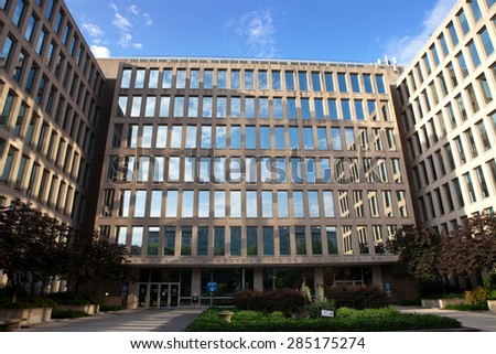 WASHINGTON, DC - JUNE 6: Office of Personnel Management (OPM) in Washington, DC on June 6, 2015. OPM manages the civil service of the federal government and recently suffered a security breach.