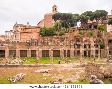 Forum of Caesar is a forum built by Julius Caesar near the Forum Romanum in Rome in 46 BC.