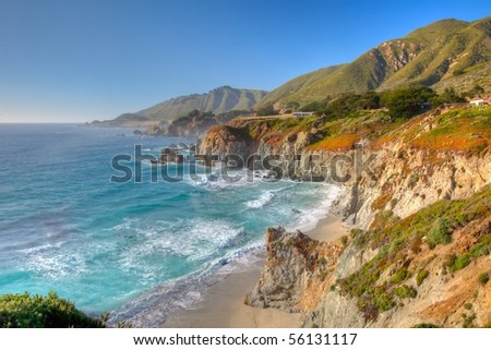 Big Sur Is A Sparsely Populated Region Of The Central California Coast ...