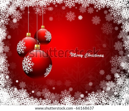 Christmas Background. Vector Illustration. Eps10 - 66168637 : Shutterstock