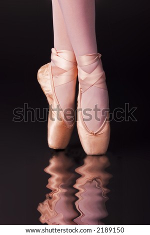 Ballet dancer\'s feet