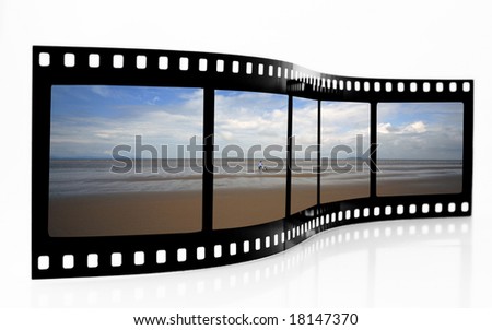 Beach Film Strip