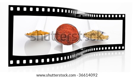 Spices film strip