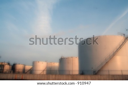 oil and gas reservoirs and storage facility/refinery