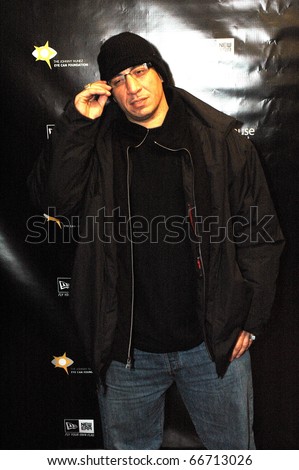 NEW YORK - DECEMBER 1 - DJ Kid Capri arrives at the New Era launch party for Johnny Nunez Limited Edition 59FIFTY CAP at the New Era Flagship store in New York on December 1, 2010.