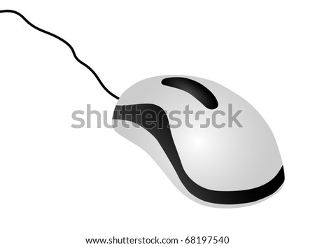 Computer Mouse Stock Vector Illustration 68197540 : Shutterstock