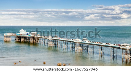 Similar – Foto Bild Llandudno Pier, Wales