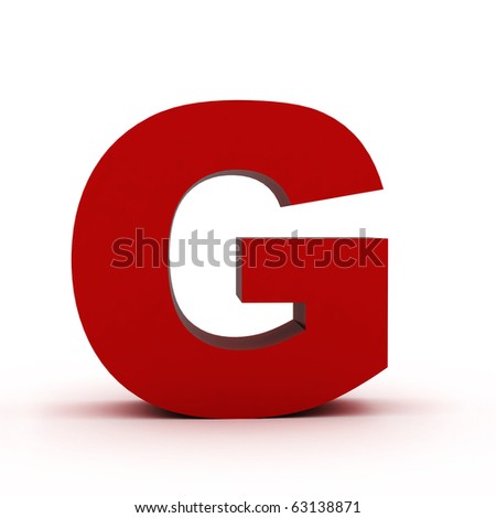 Letter G Stock Photo 63138871 : Shutterstock