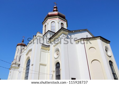 Romania - Ploiesti in Prahova county. Sfanta Vineri Church (Church of Holy Friday / Good Friday).