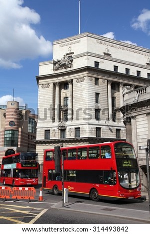 LONDON, UK - MAY 13, 2012: People ride London Buses. As of 2012, LB serves 19,000 bus stops with a fleet of 8000 buses. On a weekday 6 million rides are served.