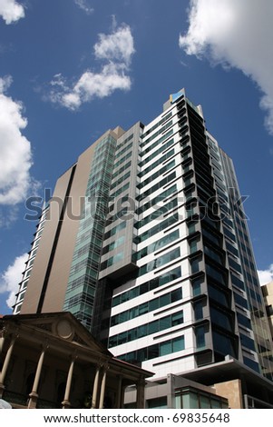 BRISBANE - MARCH 21: Bank of Queensland building on March 21, 2009 in Brisbane, Australia. Founded in 1874, BoQ is one of the oldest financial institutions in Australia still operating.