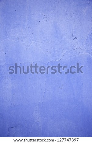 Blue wall background, blue wall detail, background texture painted on the outside
