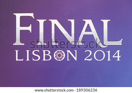 LISBON - MAY 24: The logo of the brand \