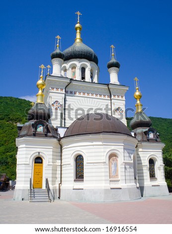 old orthodox church in Ukraine, Foros