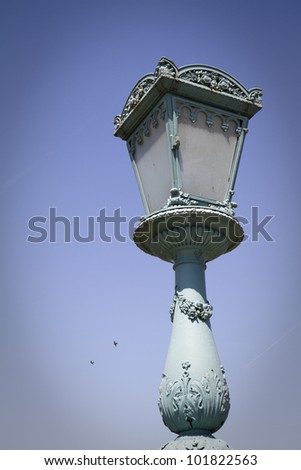 wrought lamp, budapest