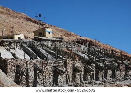 entrance of cerro rico mine in bolivia