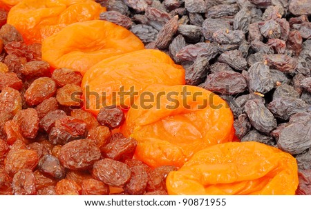 dried apricots and raisins are two types of macro