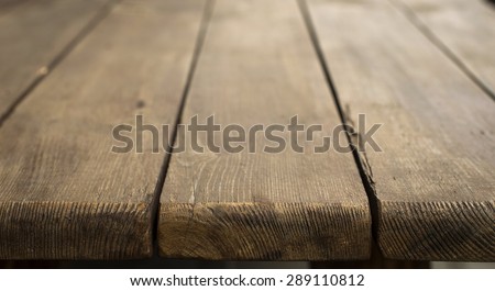 Table top of old boards