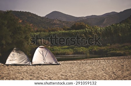 free camping in a beautiful place in Greece ( Ikaria island )