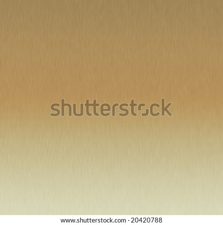 finely golden brushed metal background with highlight