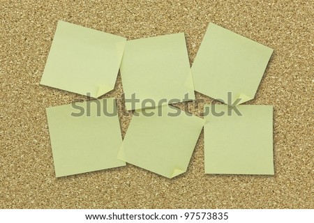 Empty bulletin board, cork board texture