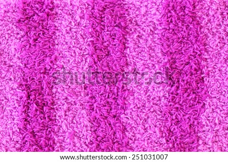 Colorful terry soft fabric background or texture.Close up