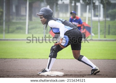 World Championship Softball in Haarlem, August 17 2014, The Netherlands