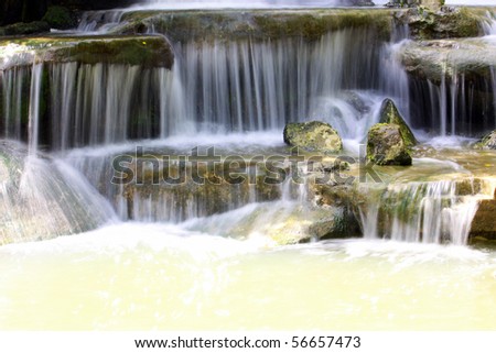 Lower section of main waterfall, Dingmans Falls.