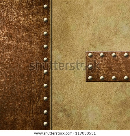 Leather background. leather purse