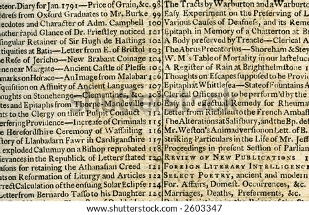 Text from Gentleman\'s Magazine 1791