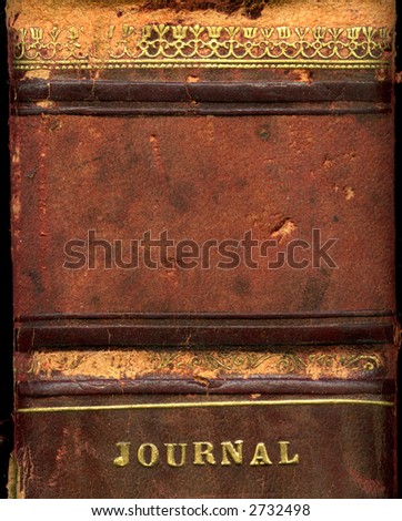 Leather bound book