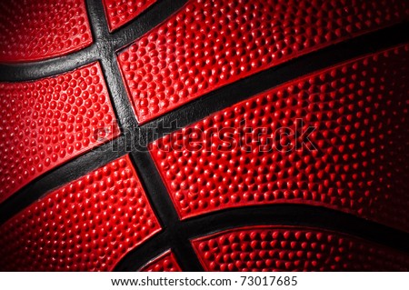 close up shot of basketball - background