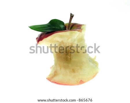 Bitten apple