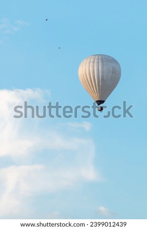 Similar – Foto Bild Heißluftballons gegen den untergehenden Himmel